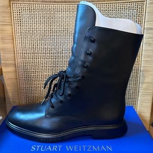 Stuart Weitzman McKenzee Combat Boots